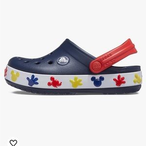 Like new Mickey Mouse toddler light up crocs. Worn only a handful of times!